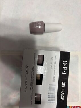 OPI Gel Color Nail Polish in Taupe-Beige set of 6 new
